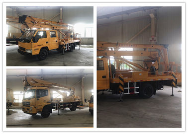 Single Adjustable Aerial Work Platform Truck 28m 90km/H Max Speed