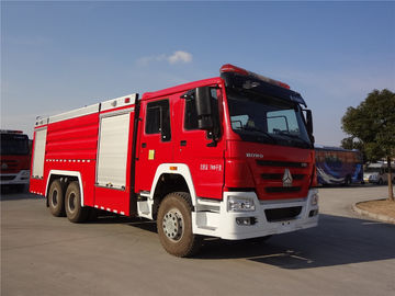 camion de pompiers de la mousse 6x4 avec la mousse de l'eau 16000kg tendre pour les sapeurs-pompiers