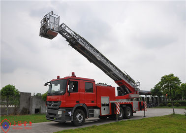 YT32 abaissent le camion de pompiers d'échelle pivotante du taux d'échec 32m avec l'échelle de quatre sections