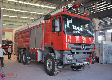 6X6 camion de pompiers d'aéroport de moteur du lecteur 440kw pour les passagers rapidement de délivrance d'avions