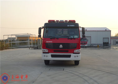 Combinaison eau et mousse camions de pompiers commerciaux 206kw transmission manuelle
