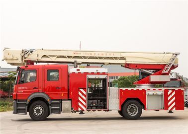 véhicule du feu de plate-forme d'échelle pivotante de taille de 32m avec deux la commande des sièges 6x4