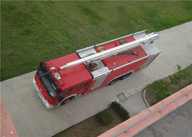 Taille de travail élevée du camion de pompiers 20m de château d'eau de jet d'entraînement maximum de la puissance 320KW 6x4