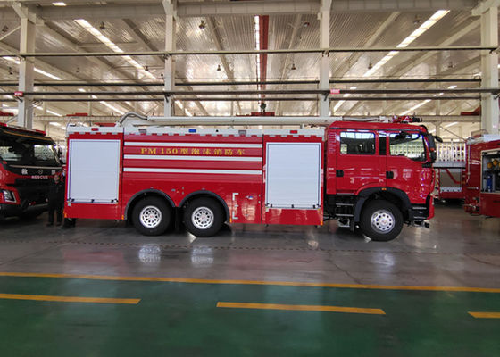 ATM / AT Transmission deux rangées de cabines camions de pompiers commerciaux avec 6 sièges 213kw